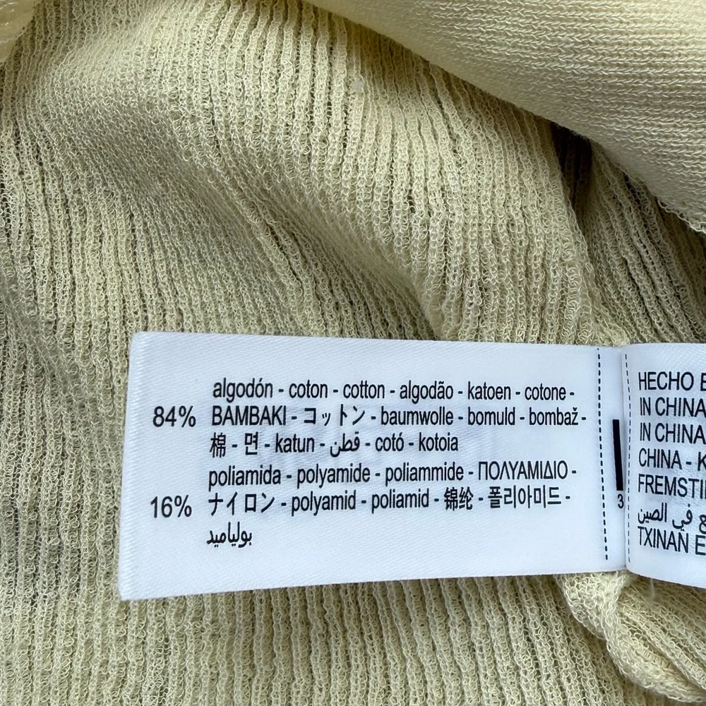 ZARA Fine Rib Knit Cardigan - Picture 6 of 7